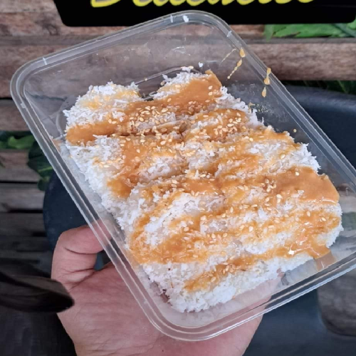 Palitaw with Yema Filling